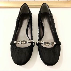 Calvin Klein Jeweled Flats